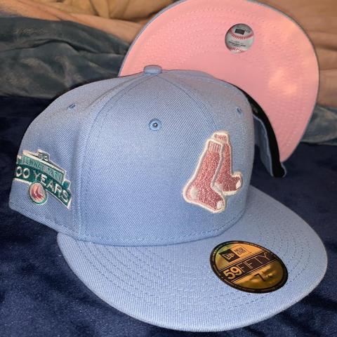 Boston Red Sox fitted hat elemental collection from - Depop
