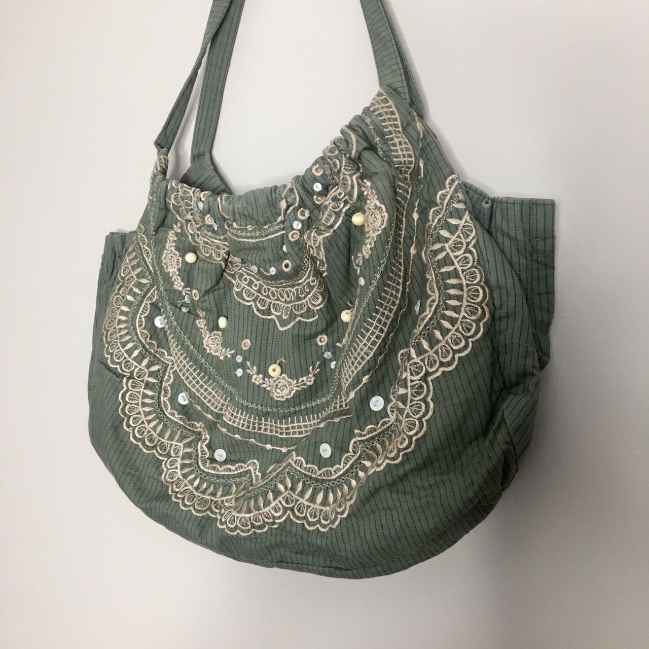 Accessorize Women's Green Bag | Depop