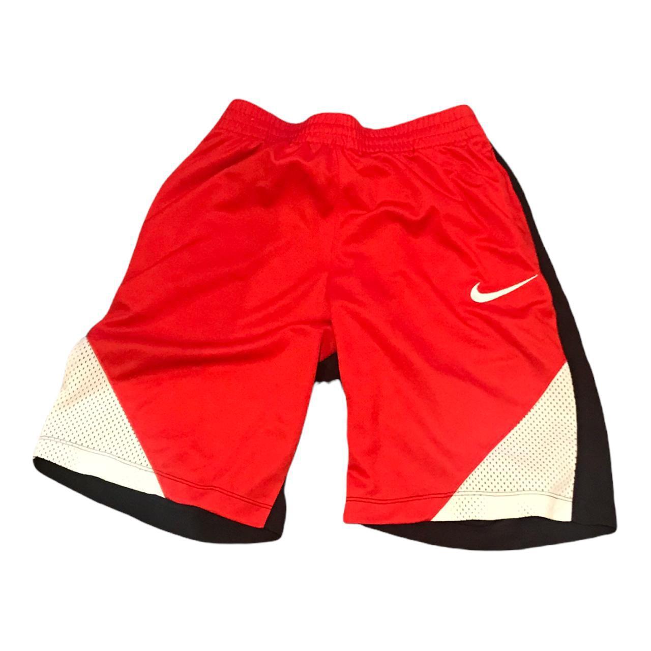 Nike Men's Red and Black Shorts | Depop