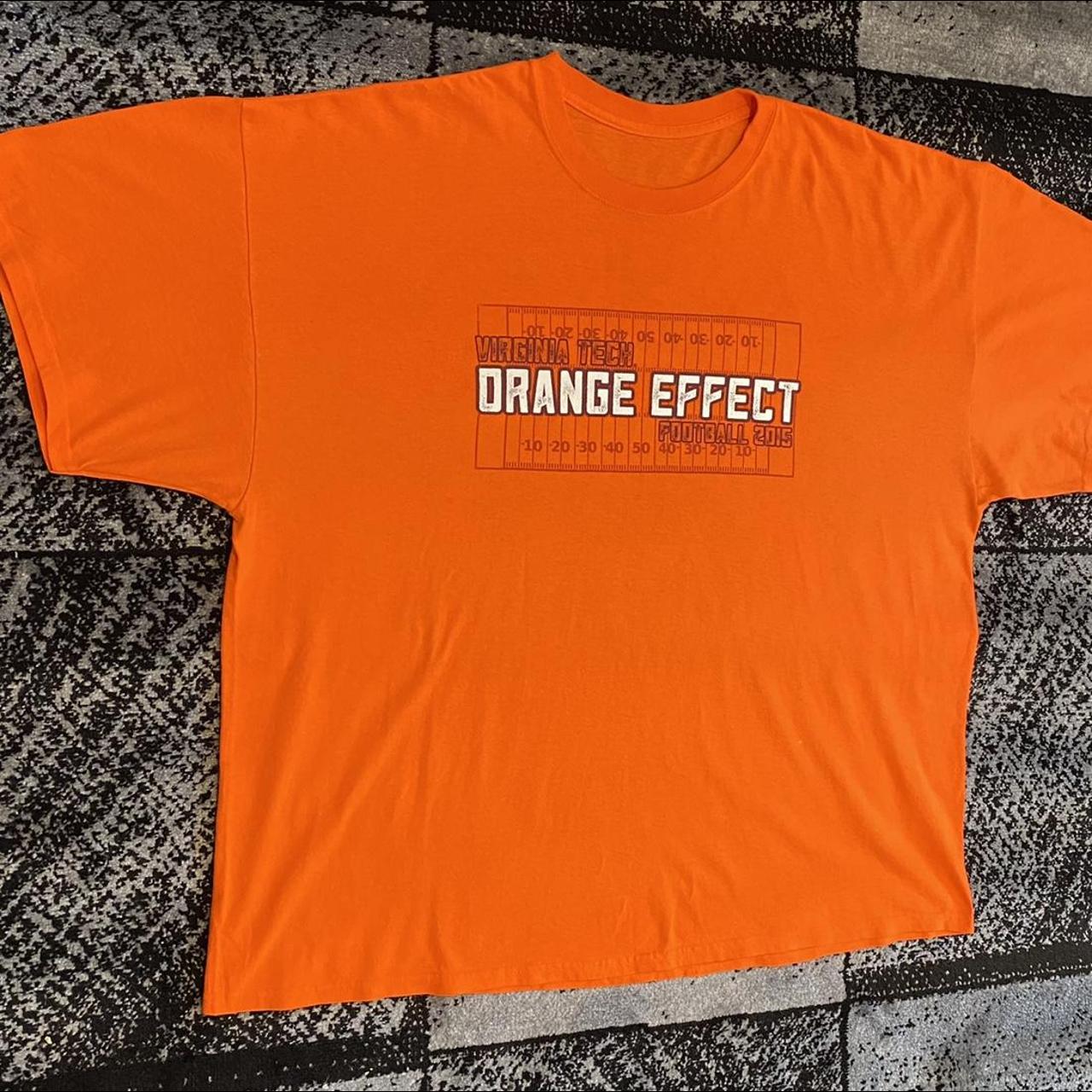 virginia tech orange effect 2021 shirt