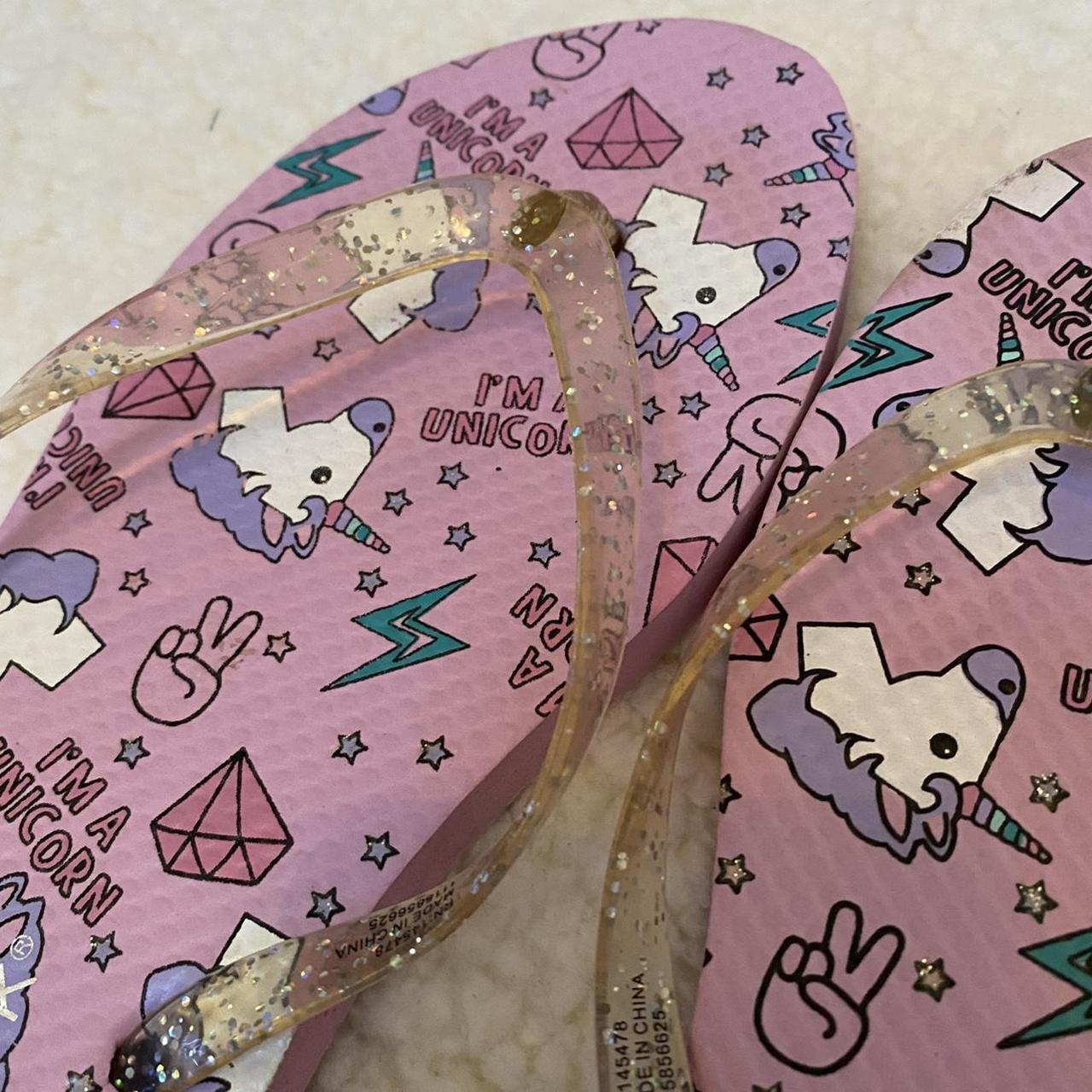 Unicorn flip deals flops primark