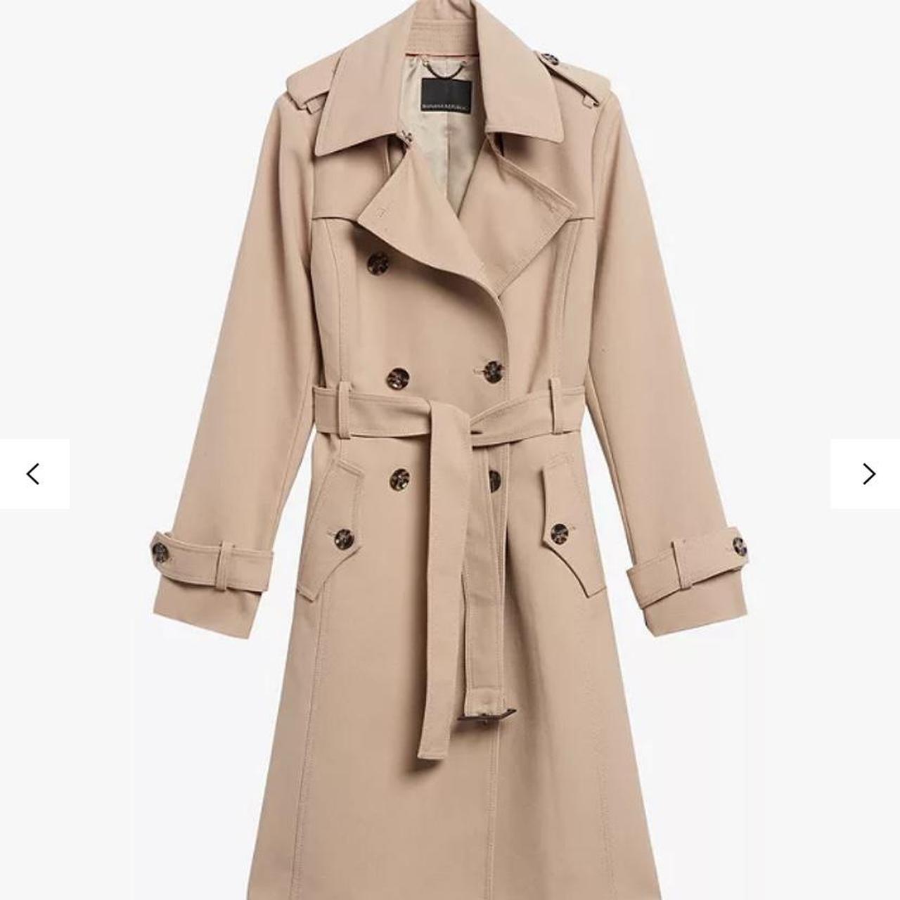 banana republic timeless trench coat