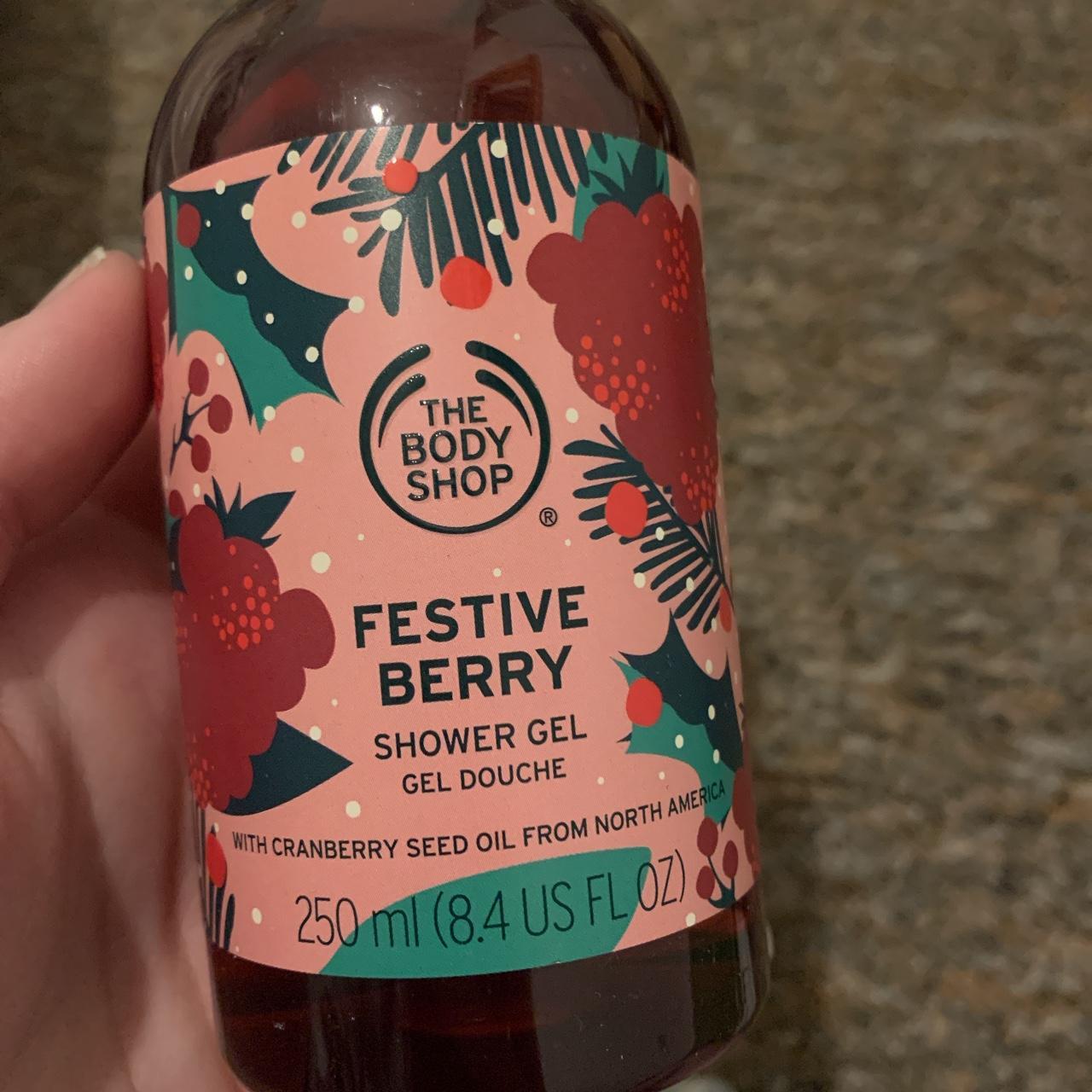 Body shop festive berry shower gel Depop