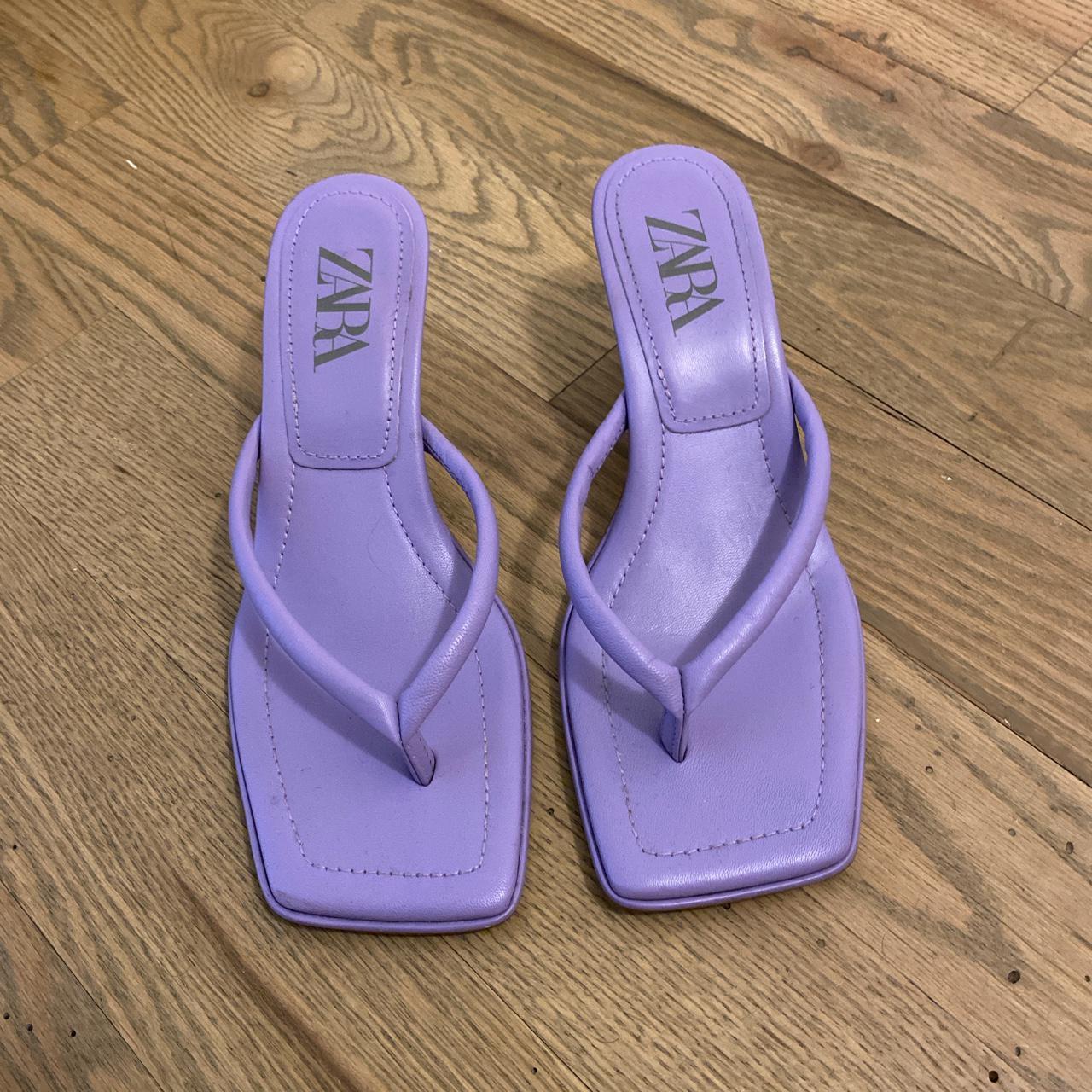 Product Image 2 - Zara lilac sandal heels size