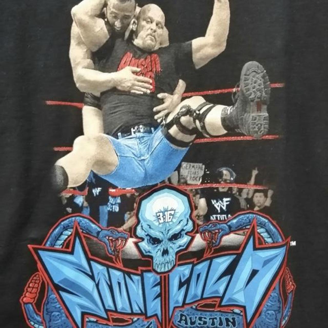 Vintage Stone Cold Steve Austin No Mercy Jersey WWF Wrestling WWE