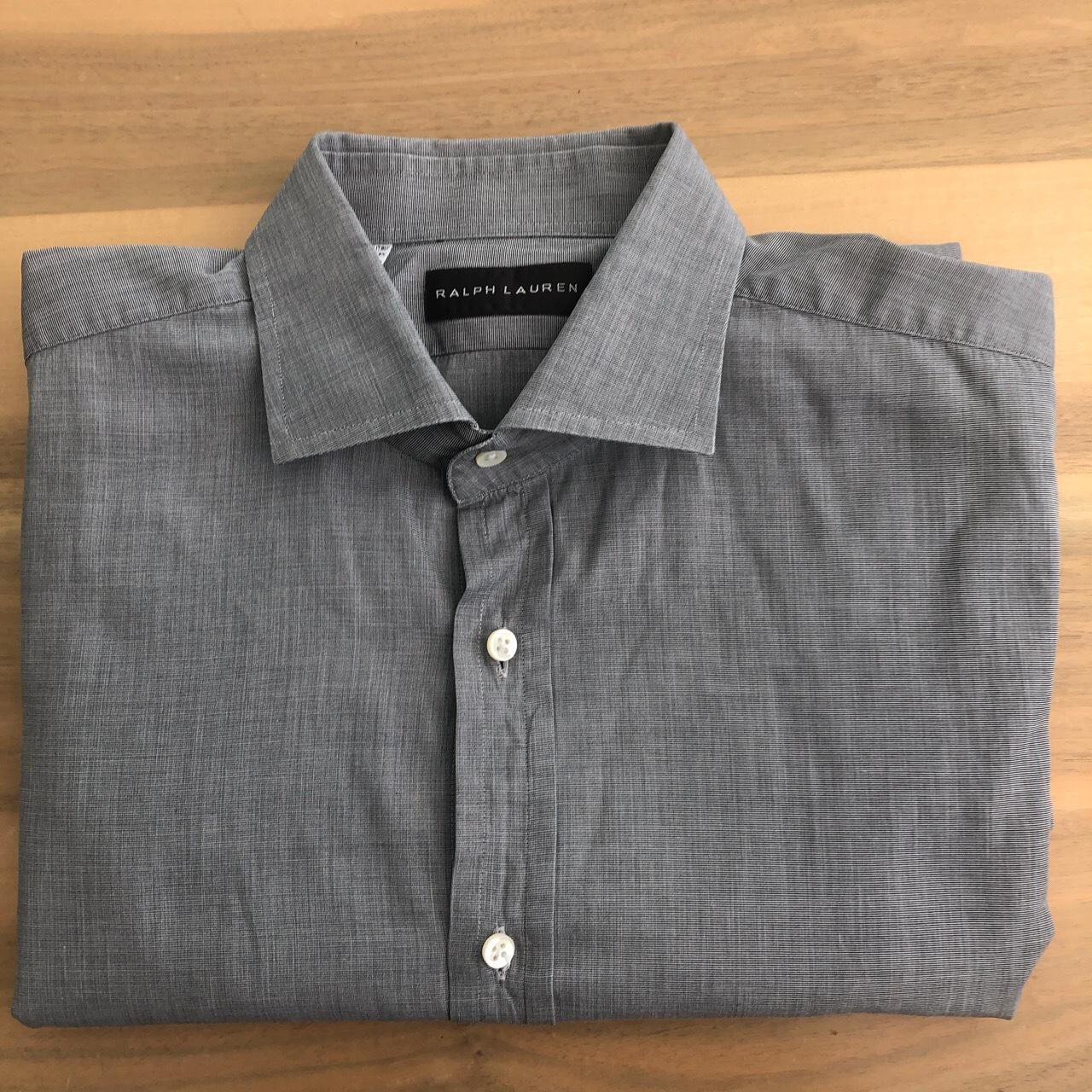 10/10 condition Ralph Lauren Shirt black label #sale - Depop