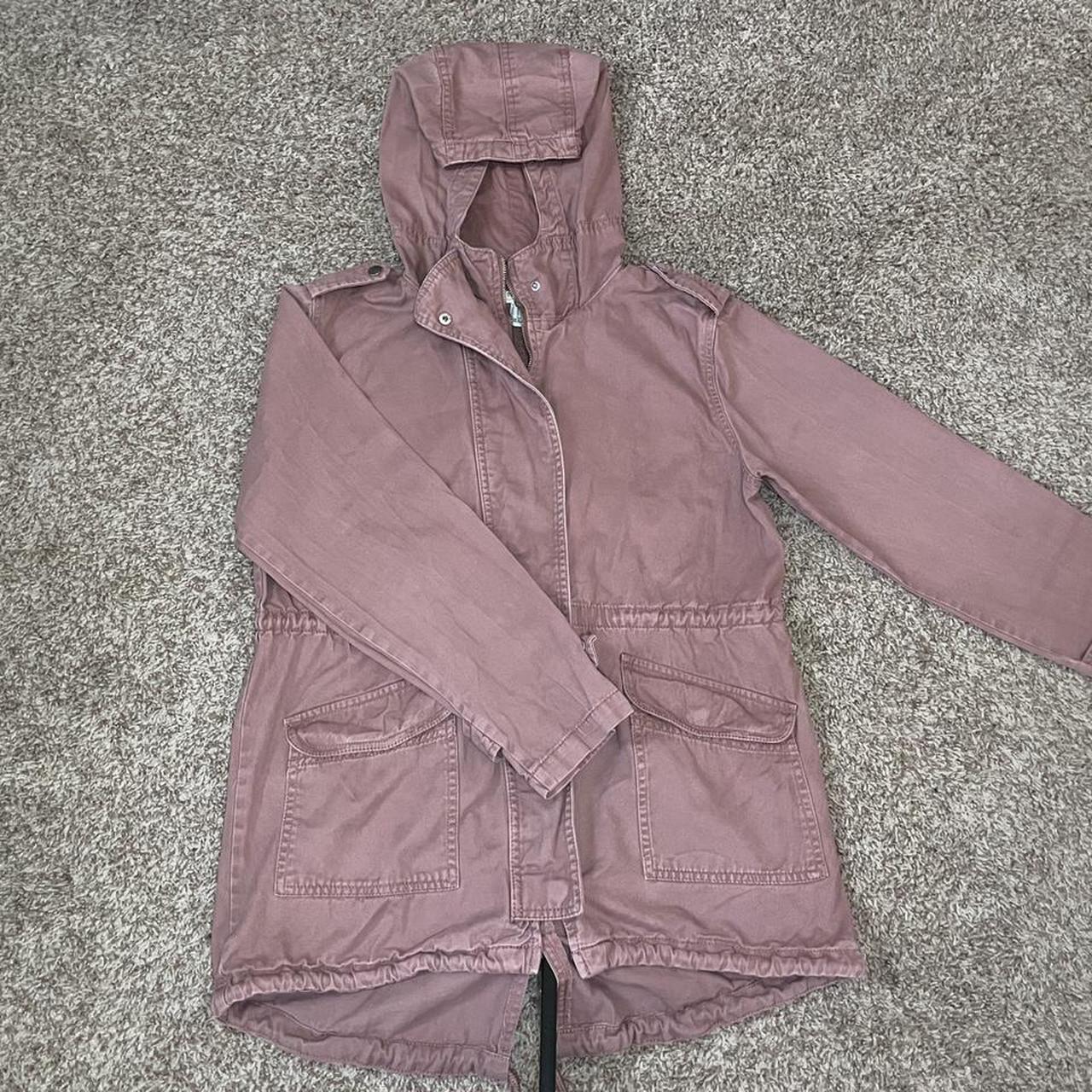 Forever 21 Pink Jacket. A longsleeve jacket with a... Depop