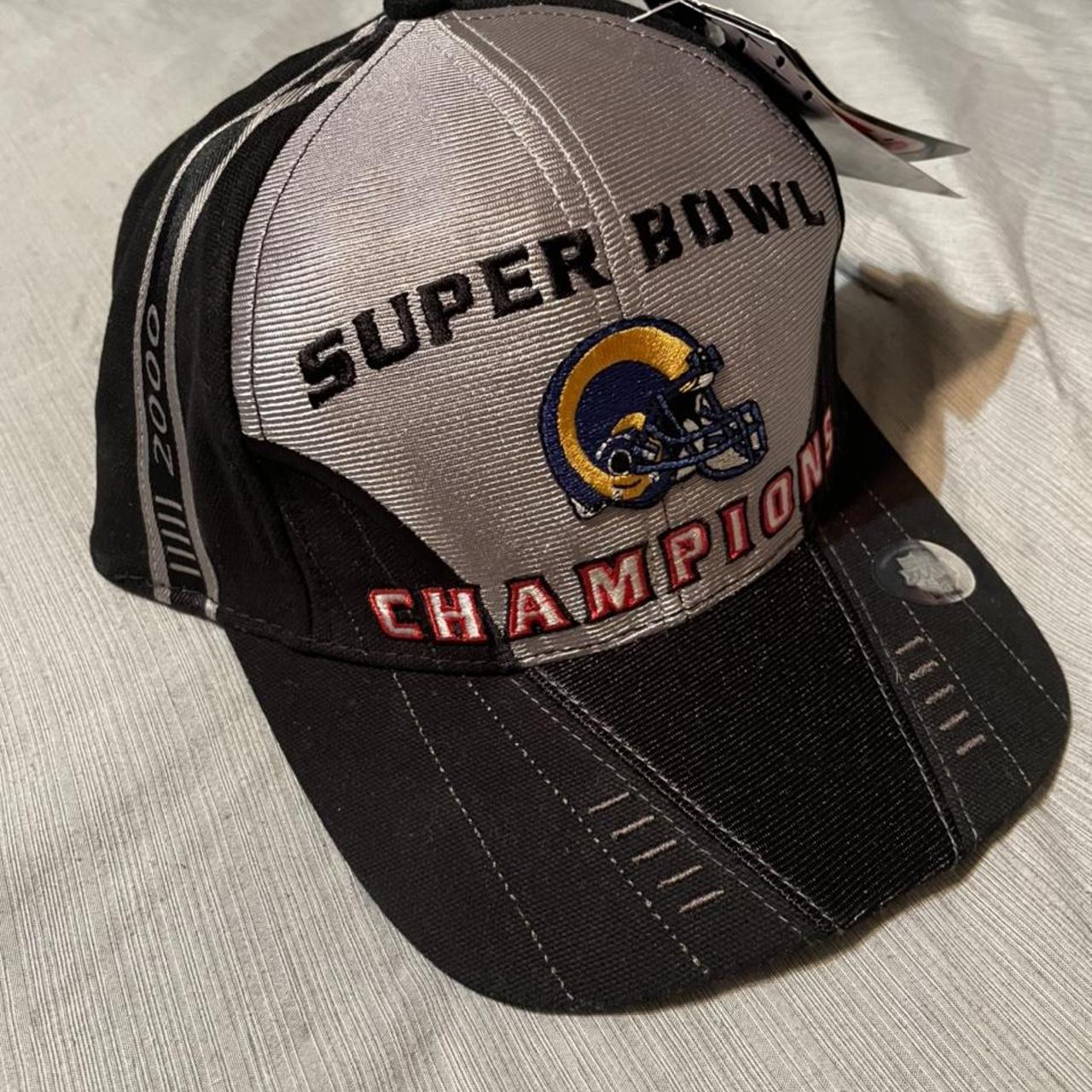 2000 Los Angeles Rams Super Bowl Championship Hat - Depop