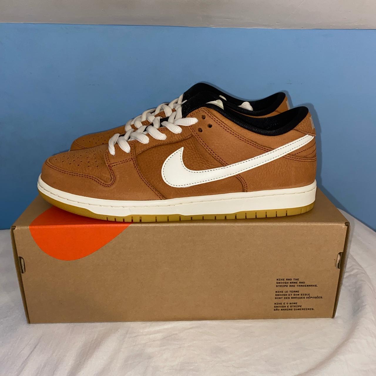 Nike SB Dunk Low Dark Russet UK 10 *DEADSTOCK* proof... - Depop