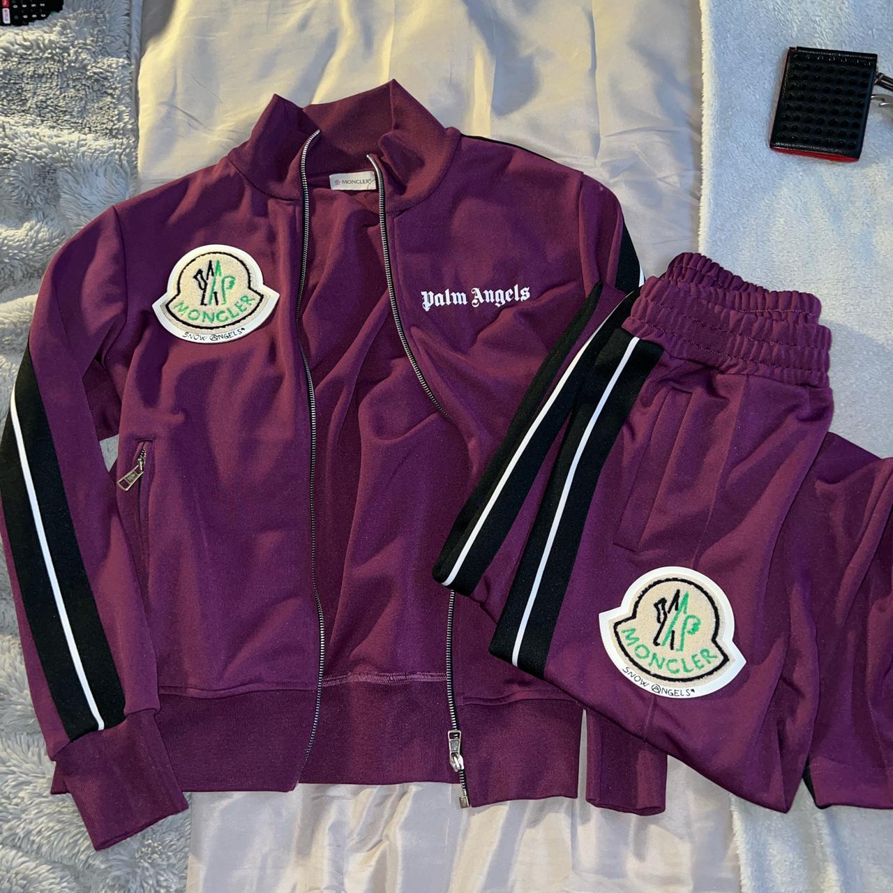 Mens moncler x palm angels tracksuit set 10 10