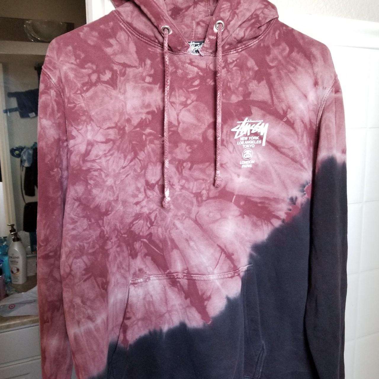 Stussy tie hot sale dye jacket