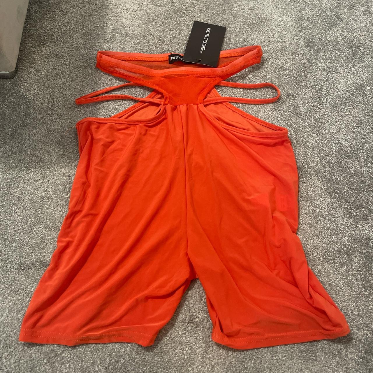 BNWT prettylittlething slinky cut out mesh