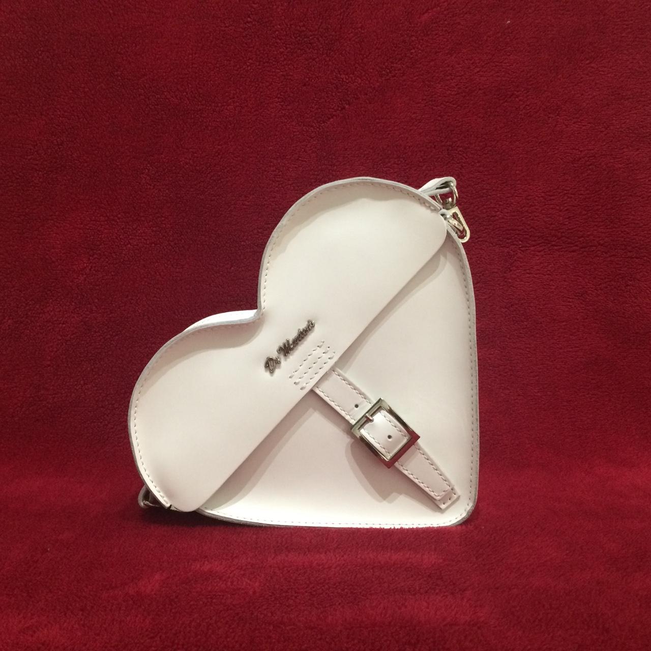 Limited Edition DR MARTENS LOVE HEART BAG white New:... - Depop