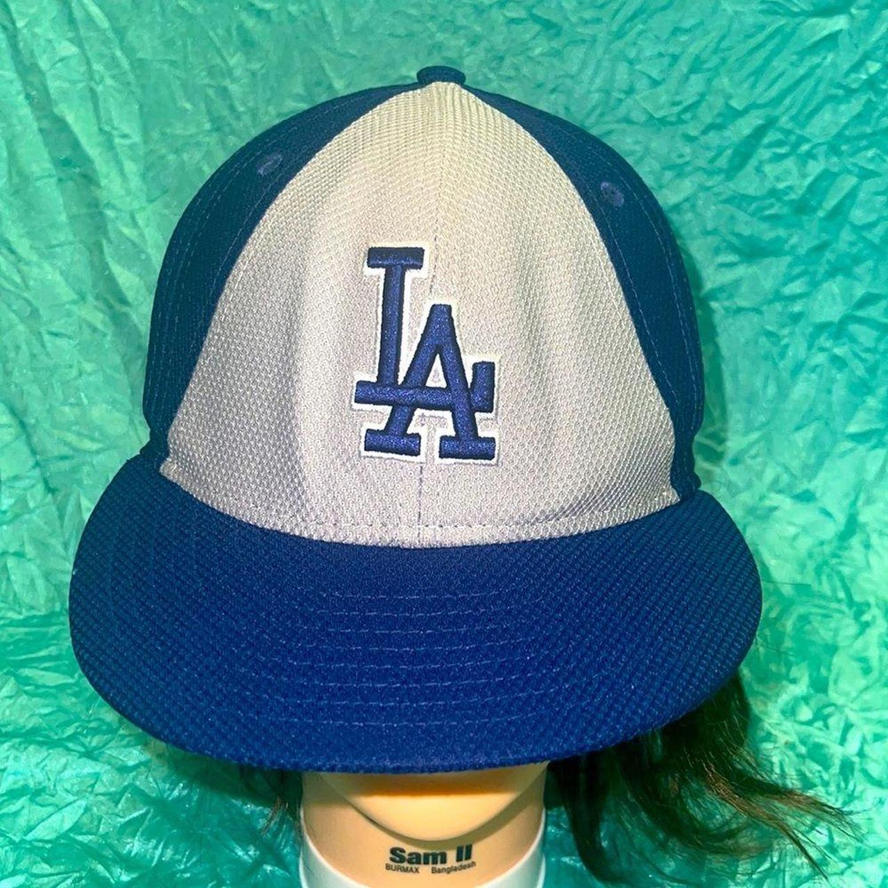 New Era Men's Heather Gray Los Angeles Dodgers Throwback Classic