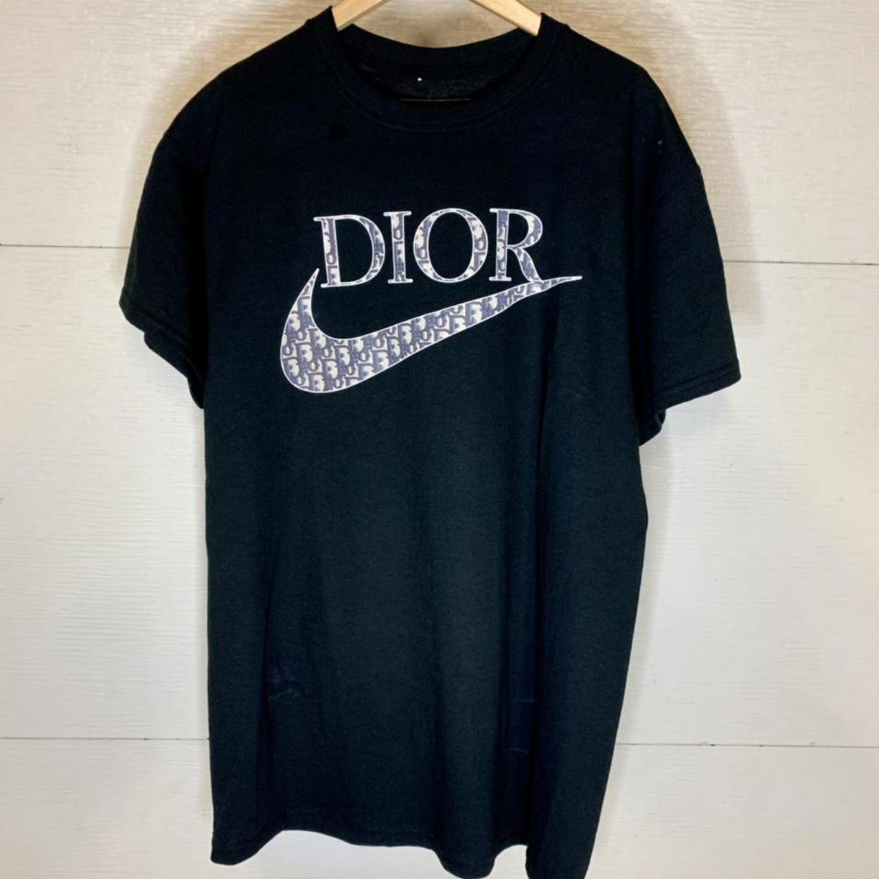 Custom Nike Dior Monaghan Logo Tee Printed in the