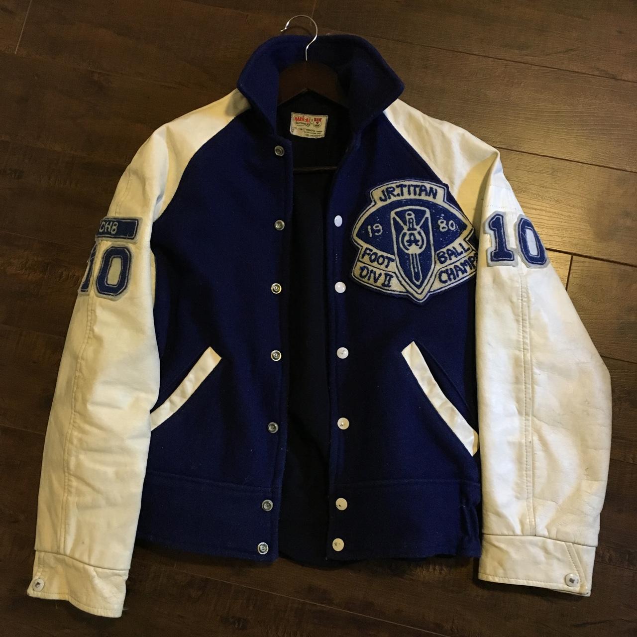 Vintage letterman's jacket. Good condition. Obo - Depop