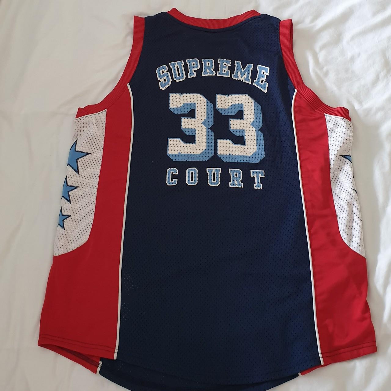 St. Supreme basketball jersey, never worn dead stock - Depop