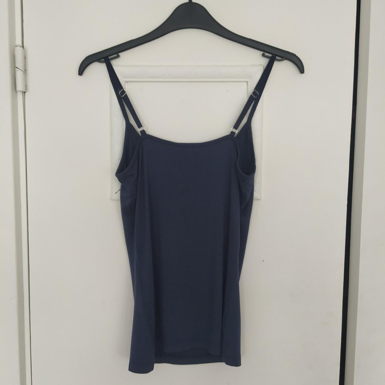 Navy blue cami top Brand: Reiss Condition: Brand New... - Depop