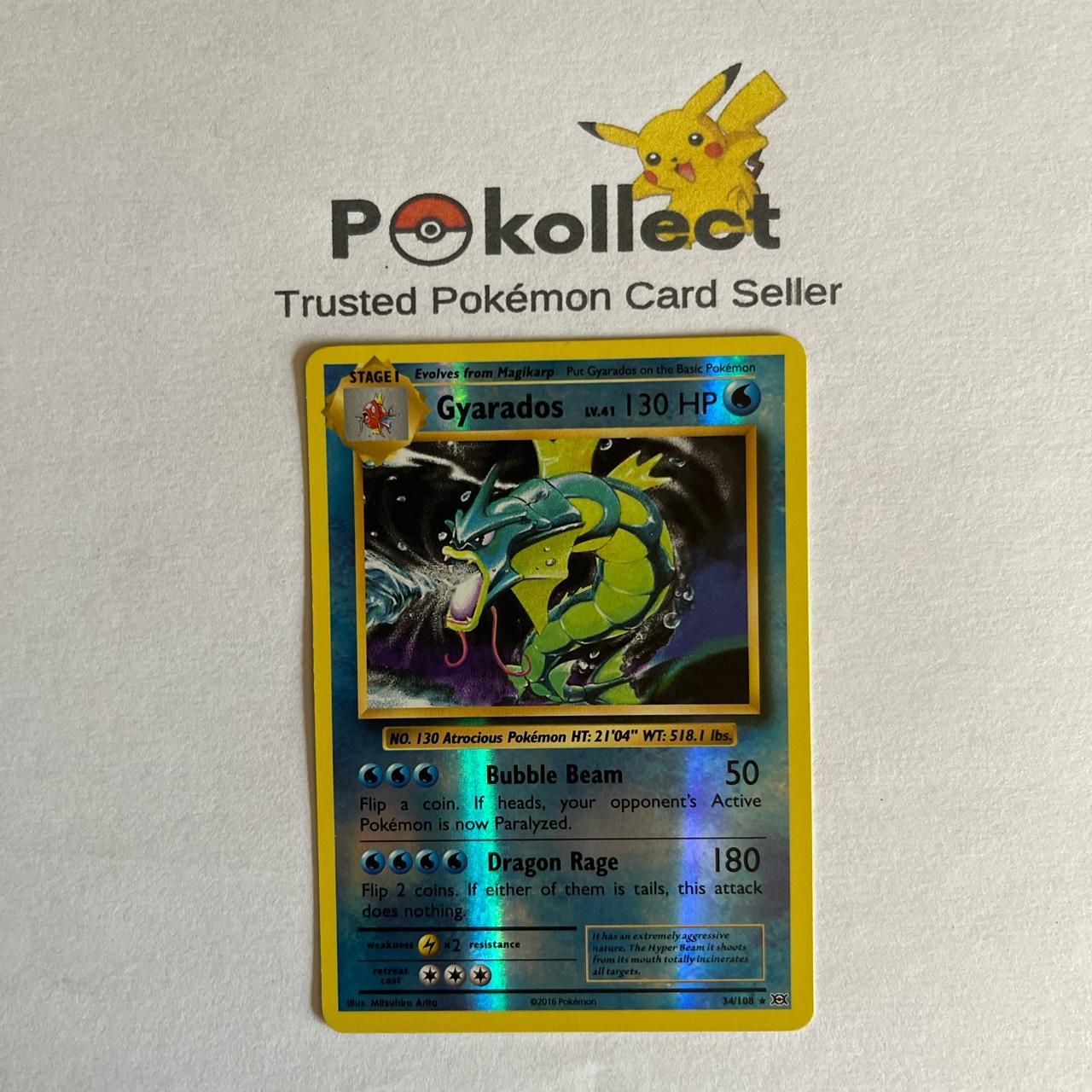 Pokemon card (reverse holo) Set: Evolutions... - Depop