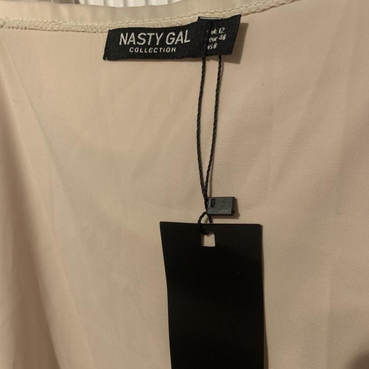 nasty gal cowl neck