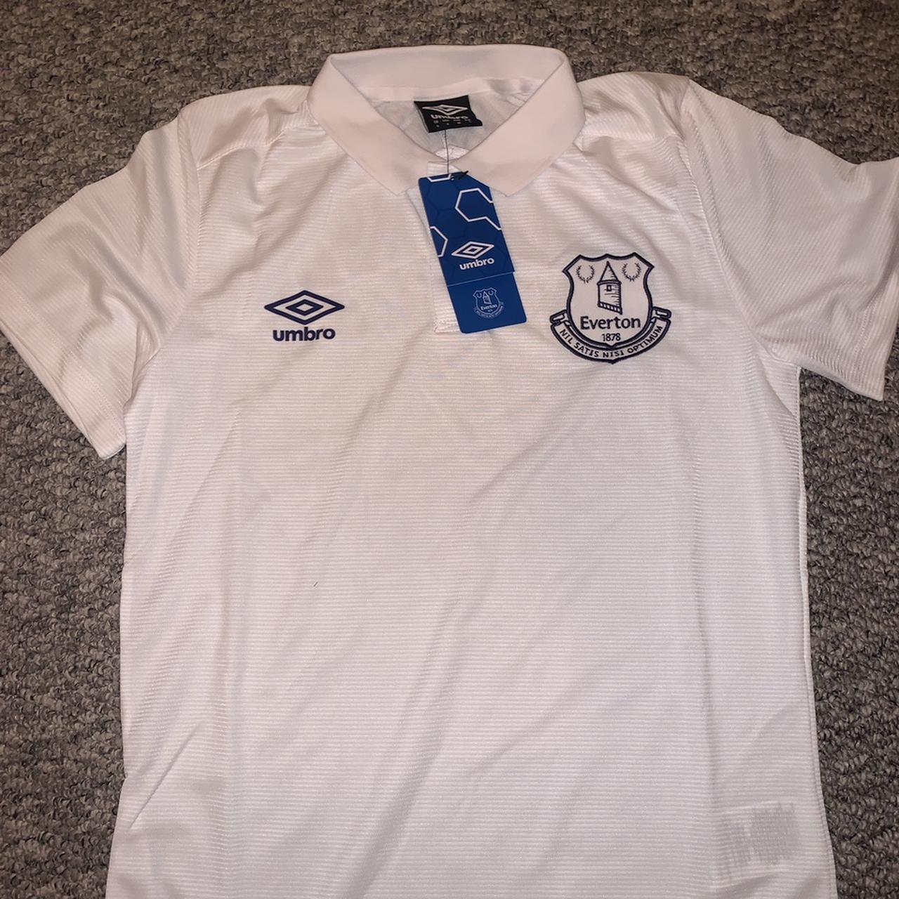 Everton F.C. official Umbro match day polo. Size S... - Depop