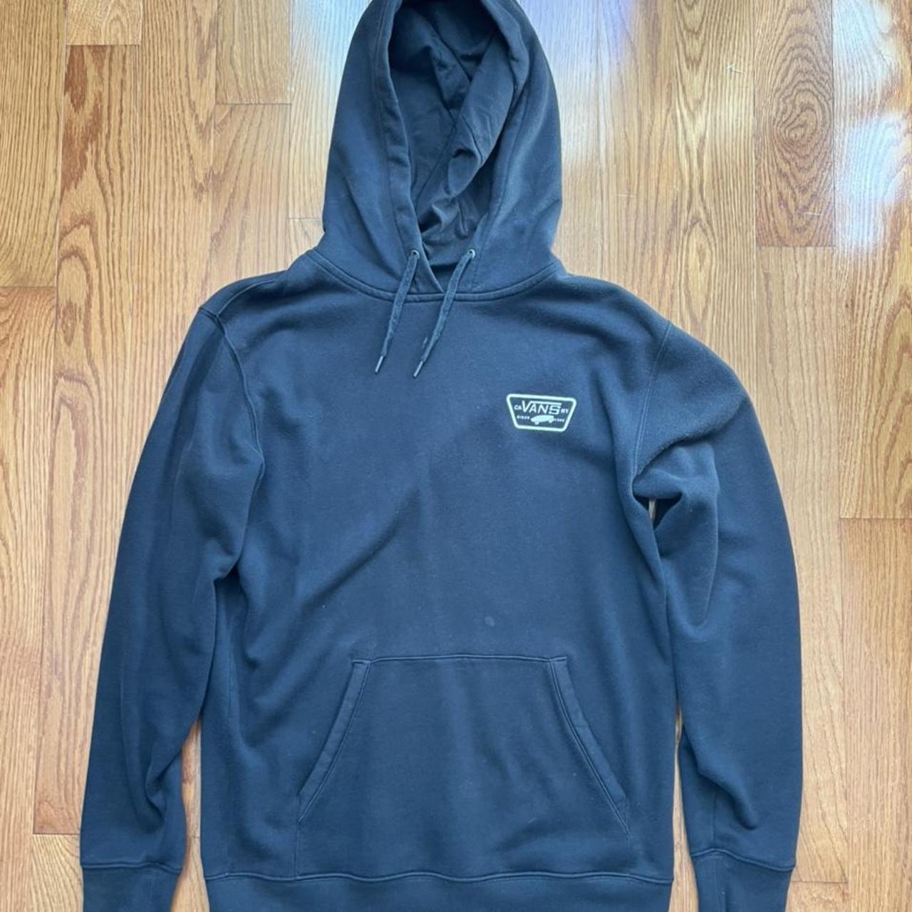 Vans Black Hoodie Retail: $60 Size: M Condition:... - Depop