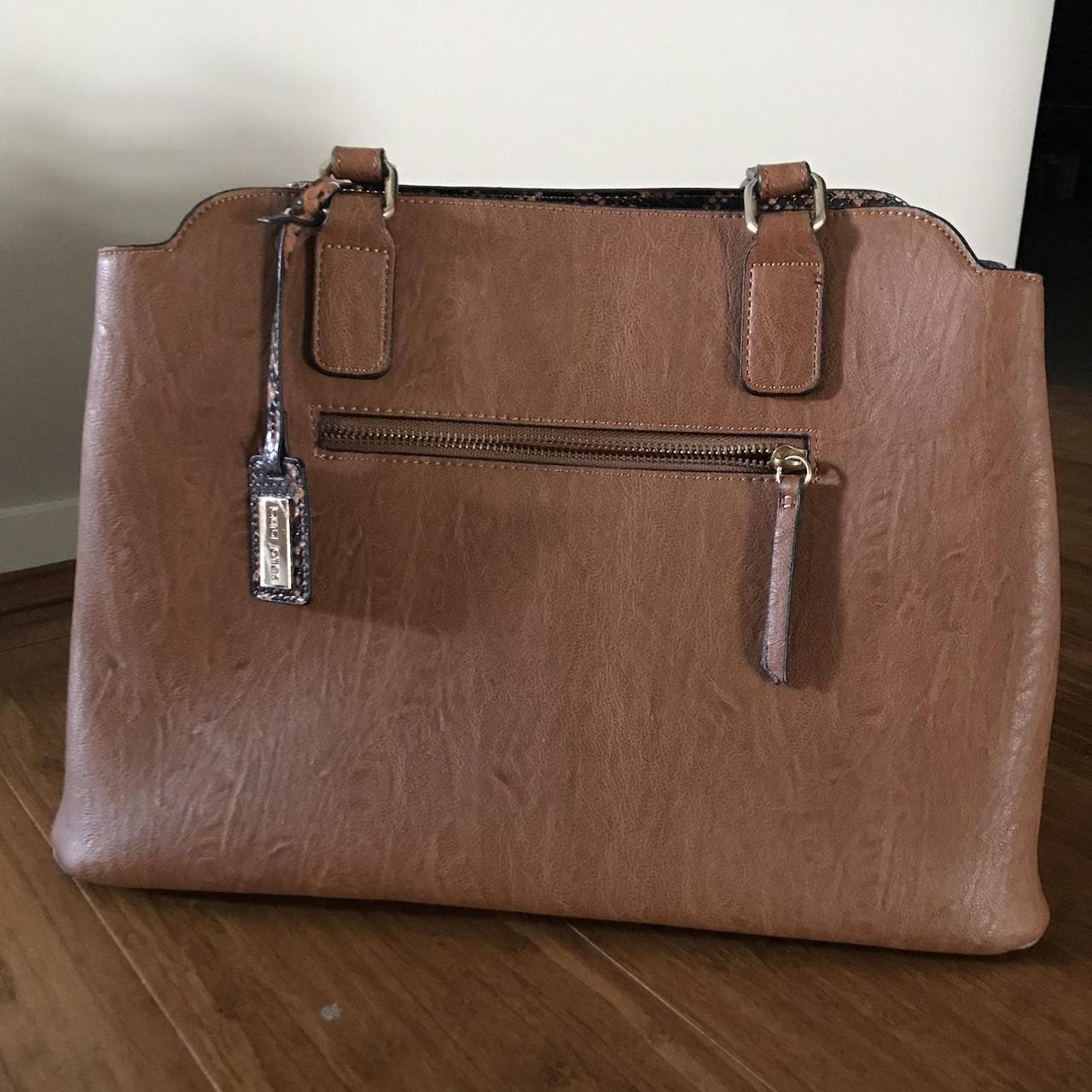 Brown Laura Jones handbag 👜 - Depop