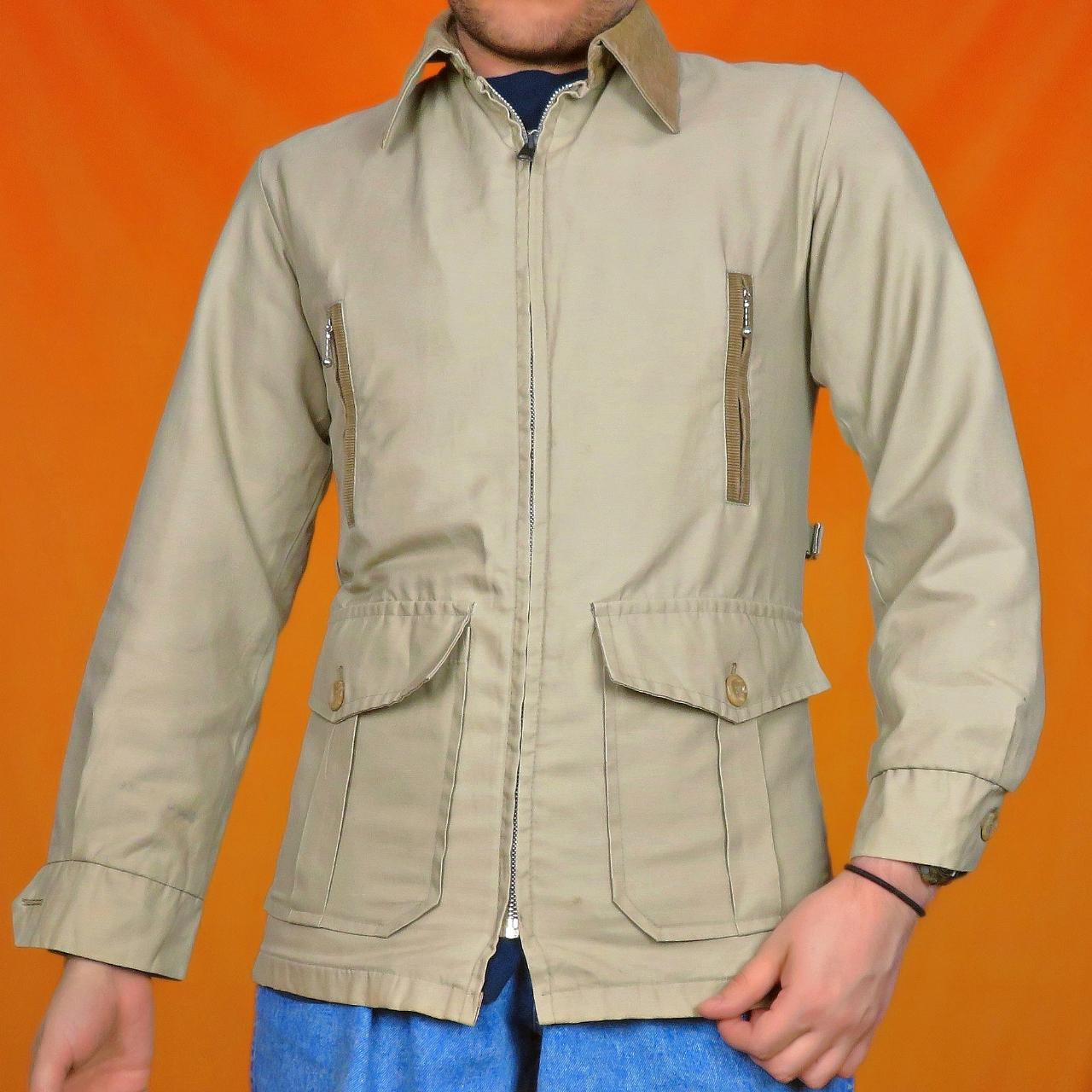 Men's Cream Jacket Depop