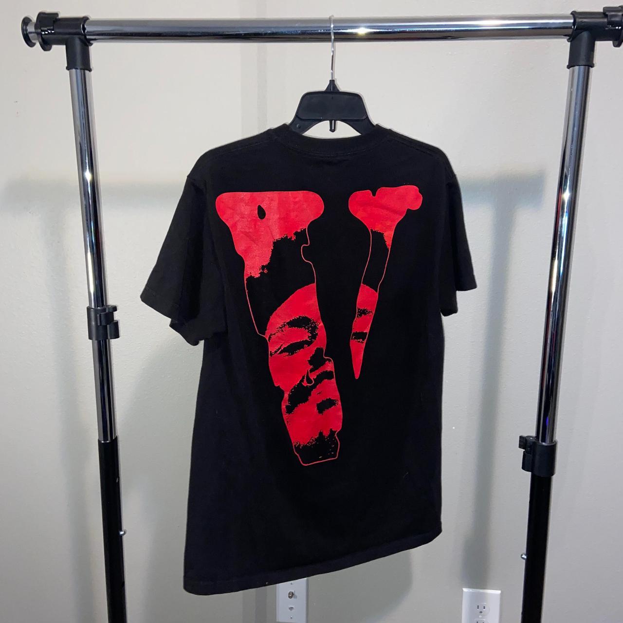 Vlone Men's Black T-shirt | Depop