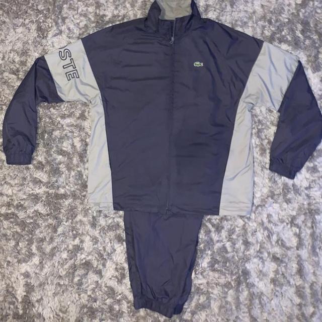 Old school lacoste deals tracksuit