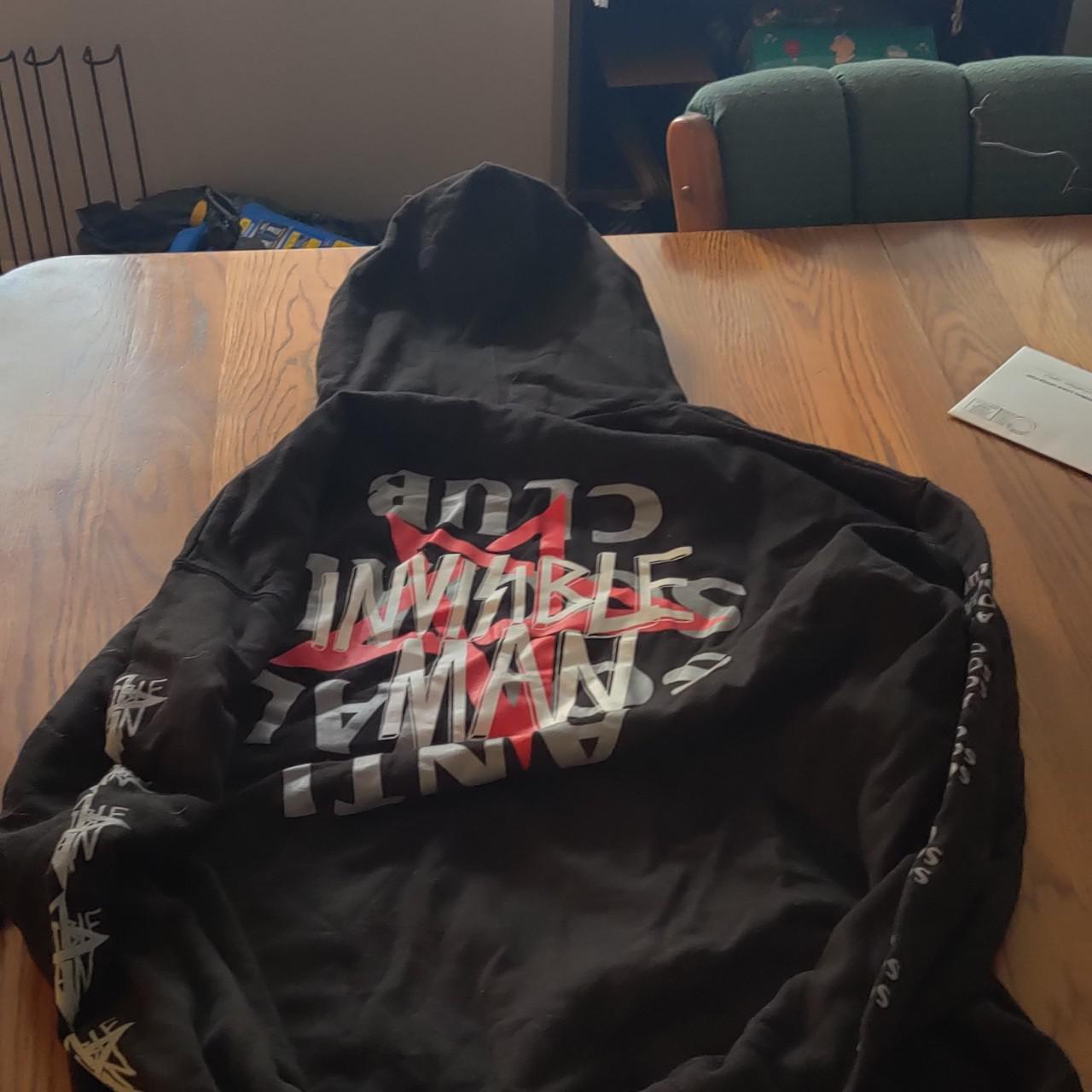 Anti social social club x invisible man Depop