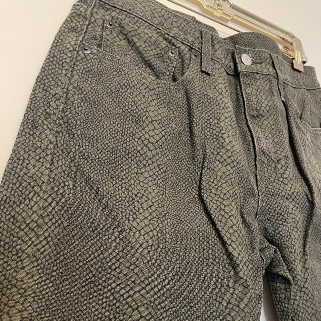 levi's snake print jeans