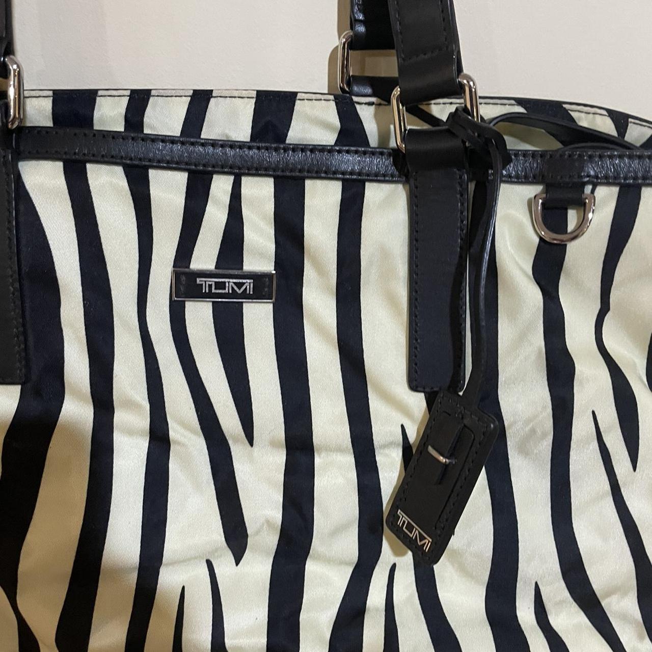 Product Image 2 - zebra print tumi purse nice