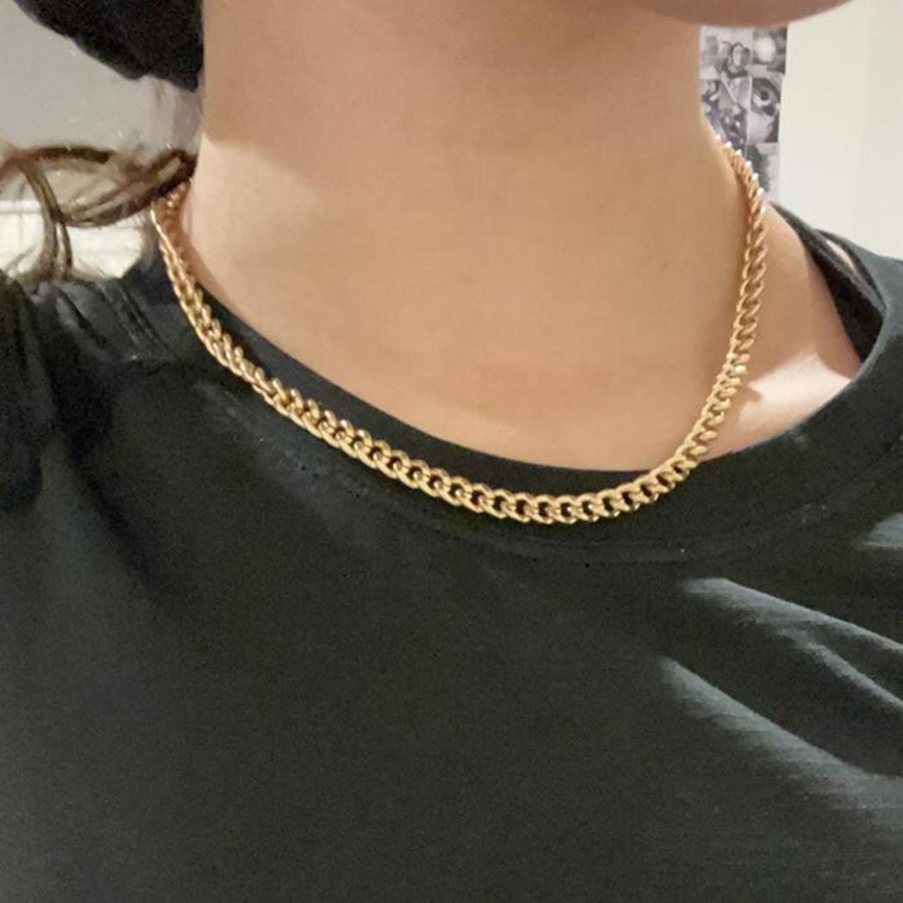Faux Gold chain 46cm From Glassons Price negotiable... Depop