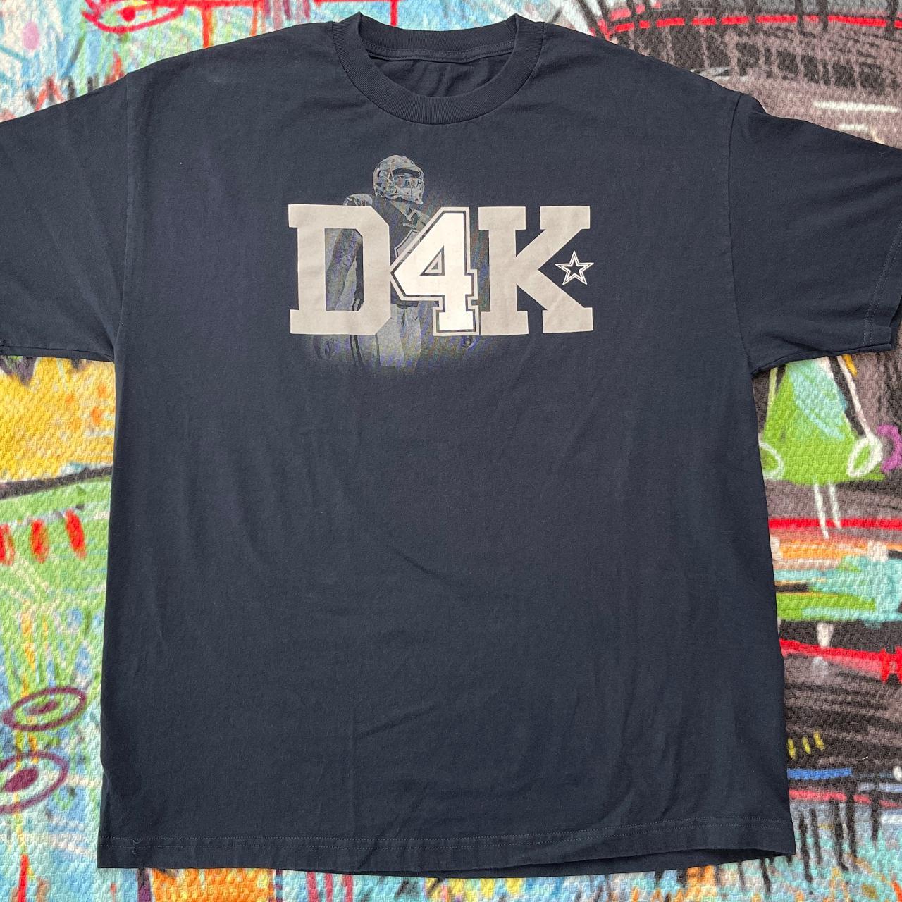 Dallas Cowboys Dak Prescott Jersey Black Blue and - Depop