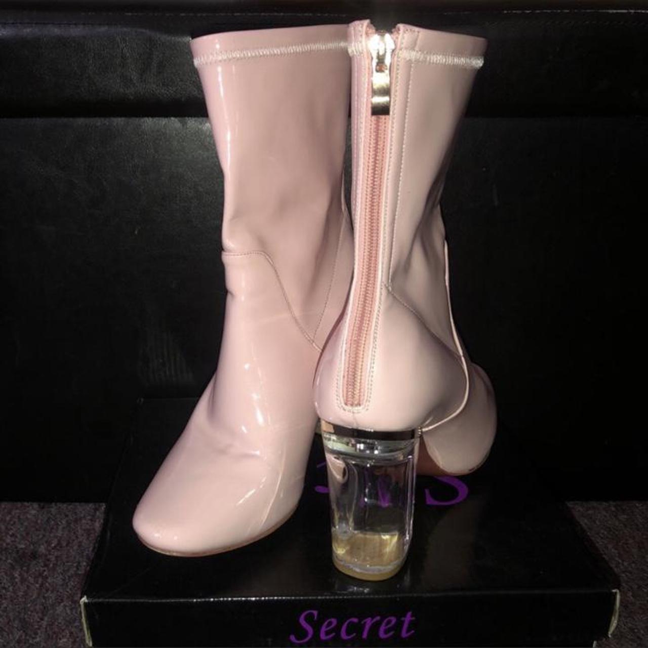 Public desire hotsell pink boots