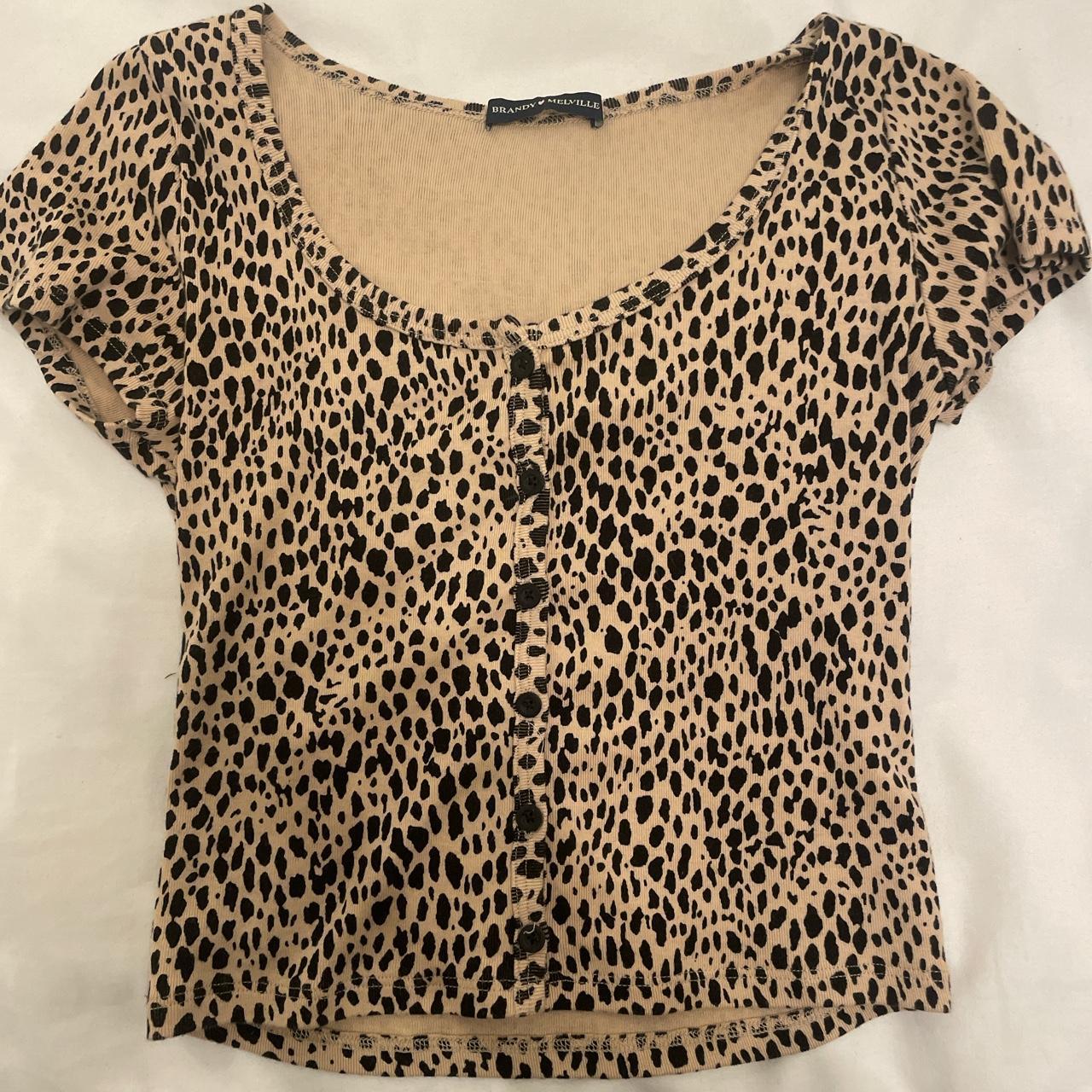 brandy cheetah zelly top love this top so much!! so... - Depop