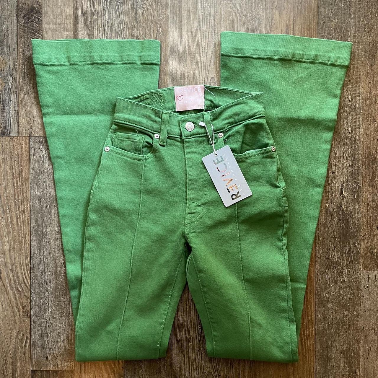 Women's Green Jeans Depop