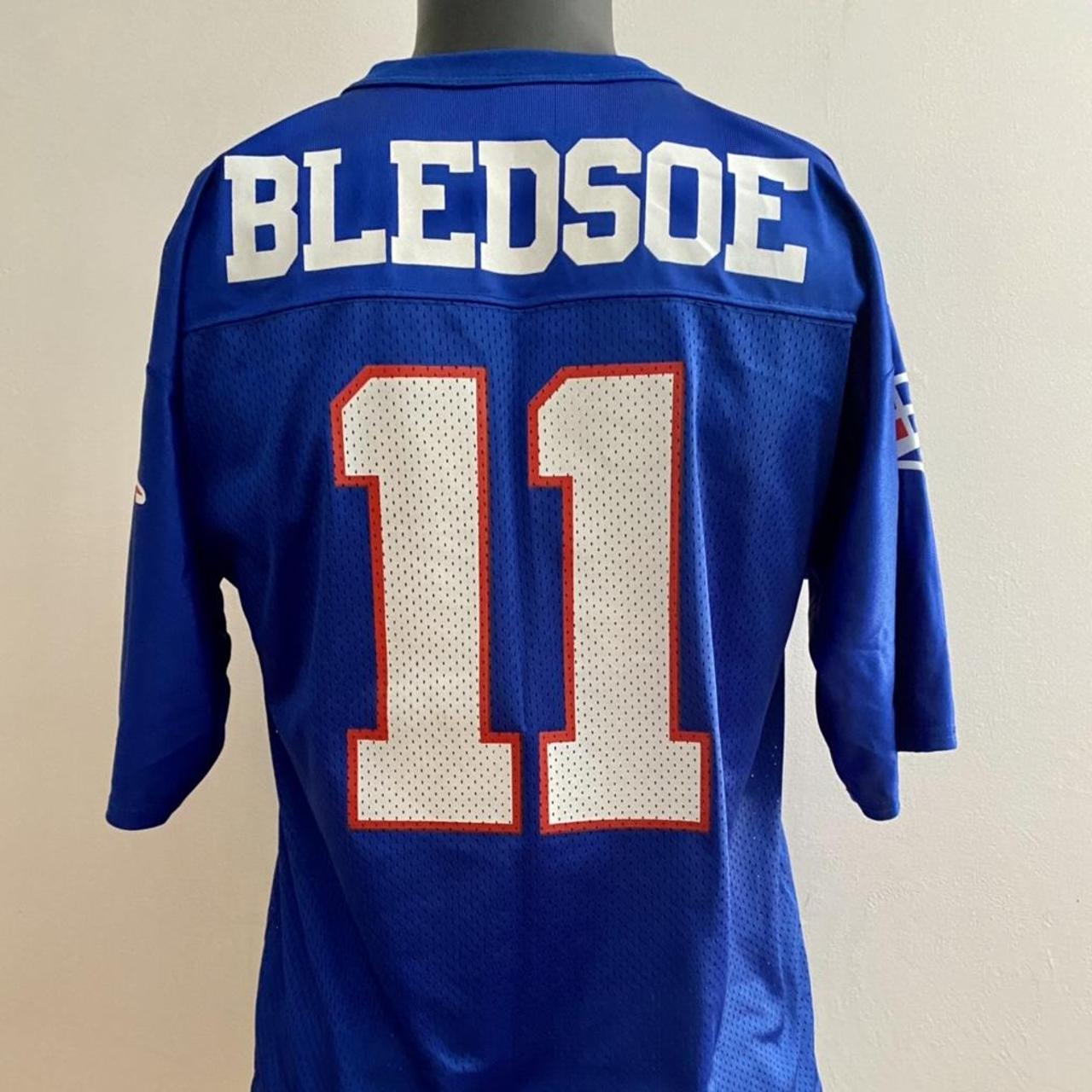 Officially Licensed NFL New England Patriots Men's Drew Bledsoe Jersey