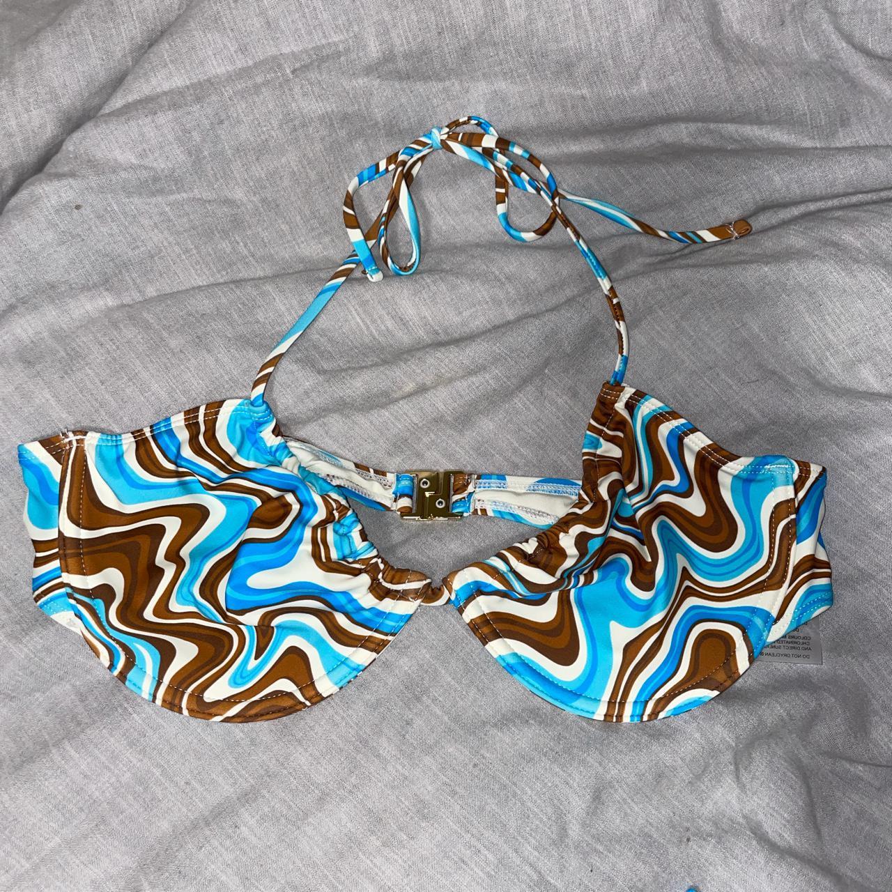 Glassons blue and brown bikini. Both size 12.... Depop