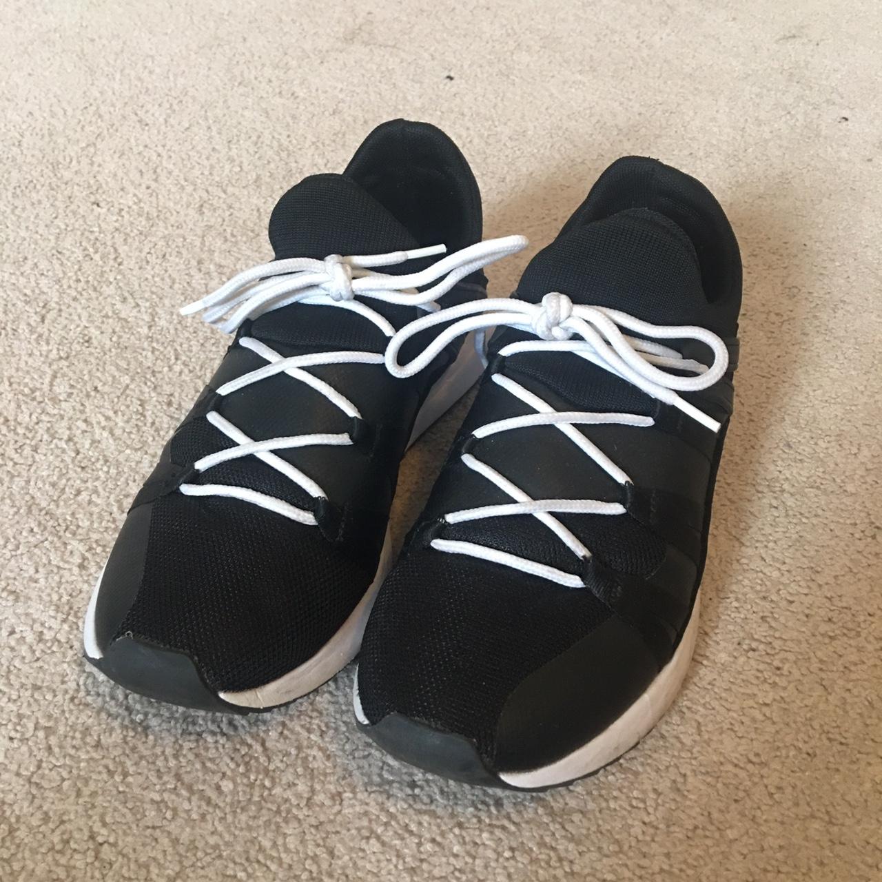 asos black sneakers