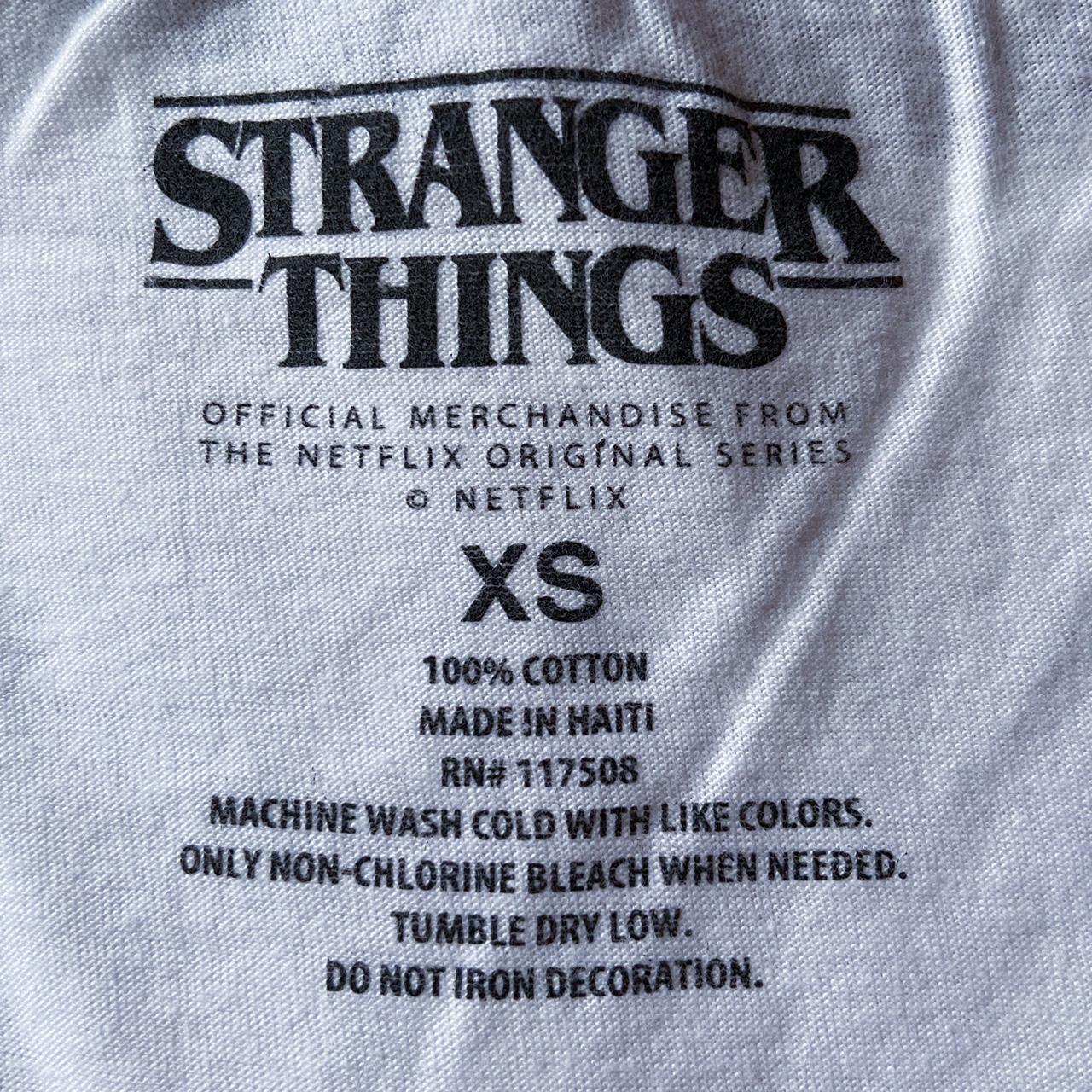 OFFICIAL STRANGER THINGS HAWKINS AV CLUB RAGLAN... - Depop