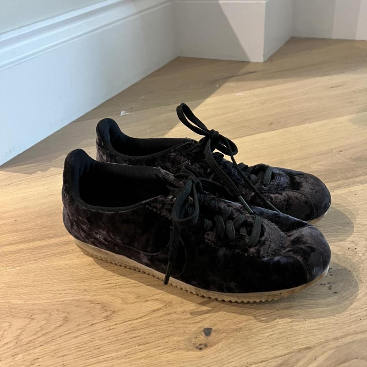 velvet trainers nike