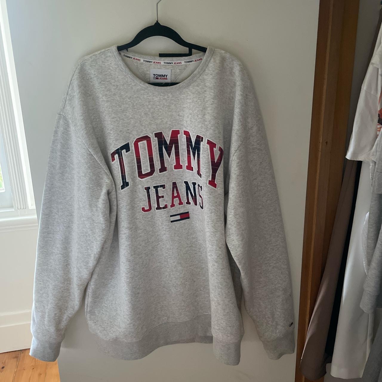 Tommy Hilfiger oversized mens jumper - worn once... - Depop