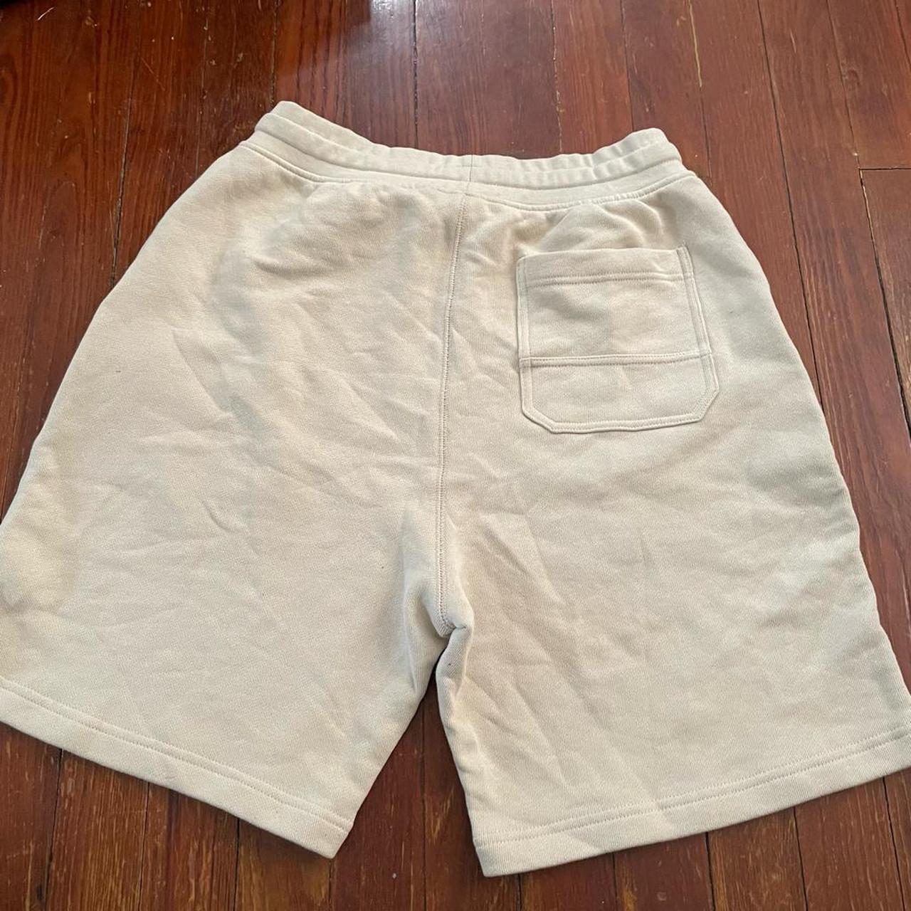 Zara Mens Cotton Knit Drawstring Waist Sweat Shorts... Depop