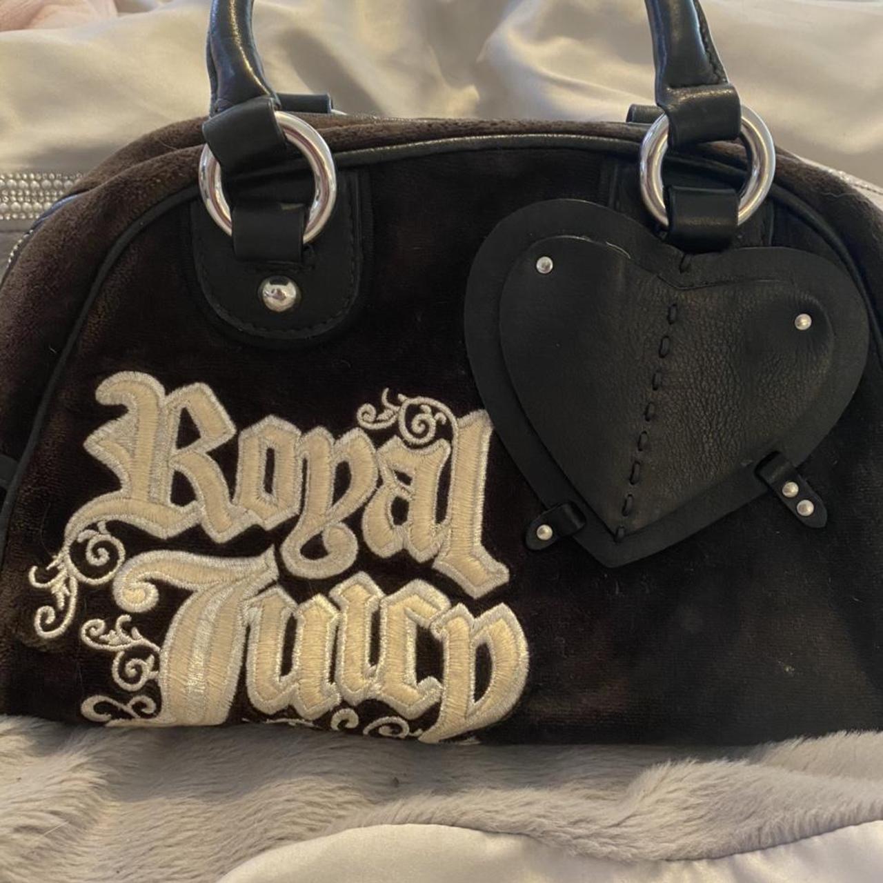 Vintage Authentic Juicy Couture Bowler Bag... - Depop