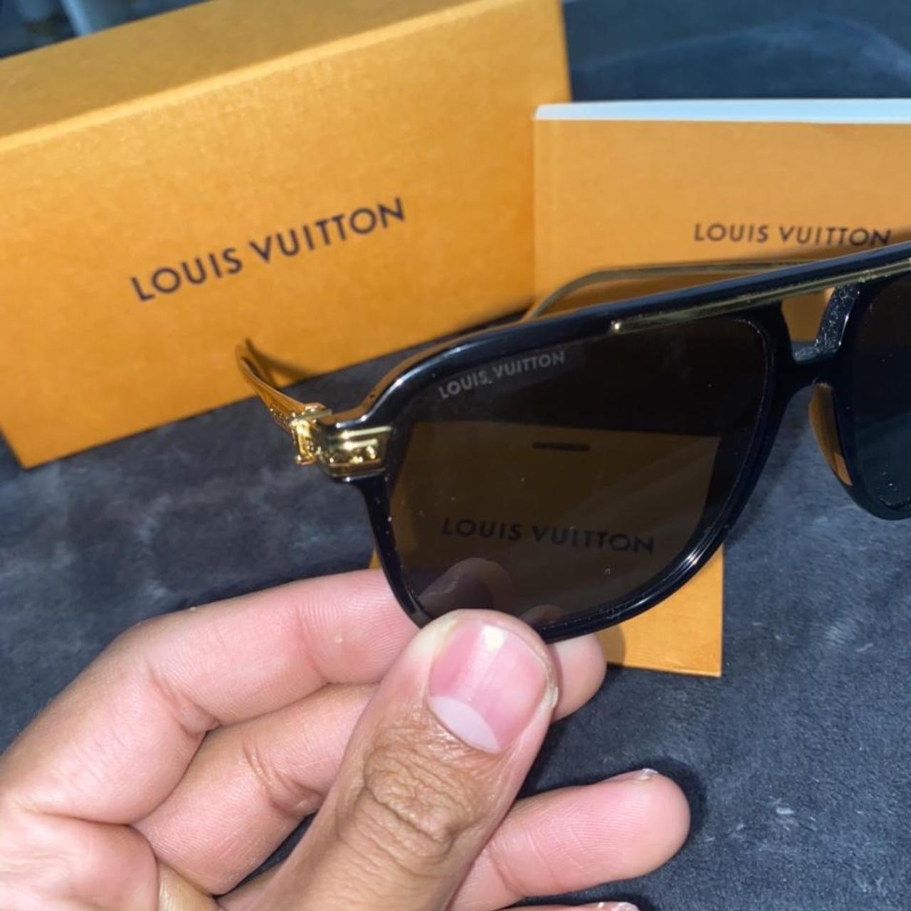 Louis Vuitton 1.1 Millionaires Sunglasses Red - Depop