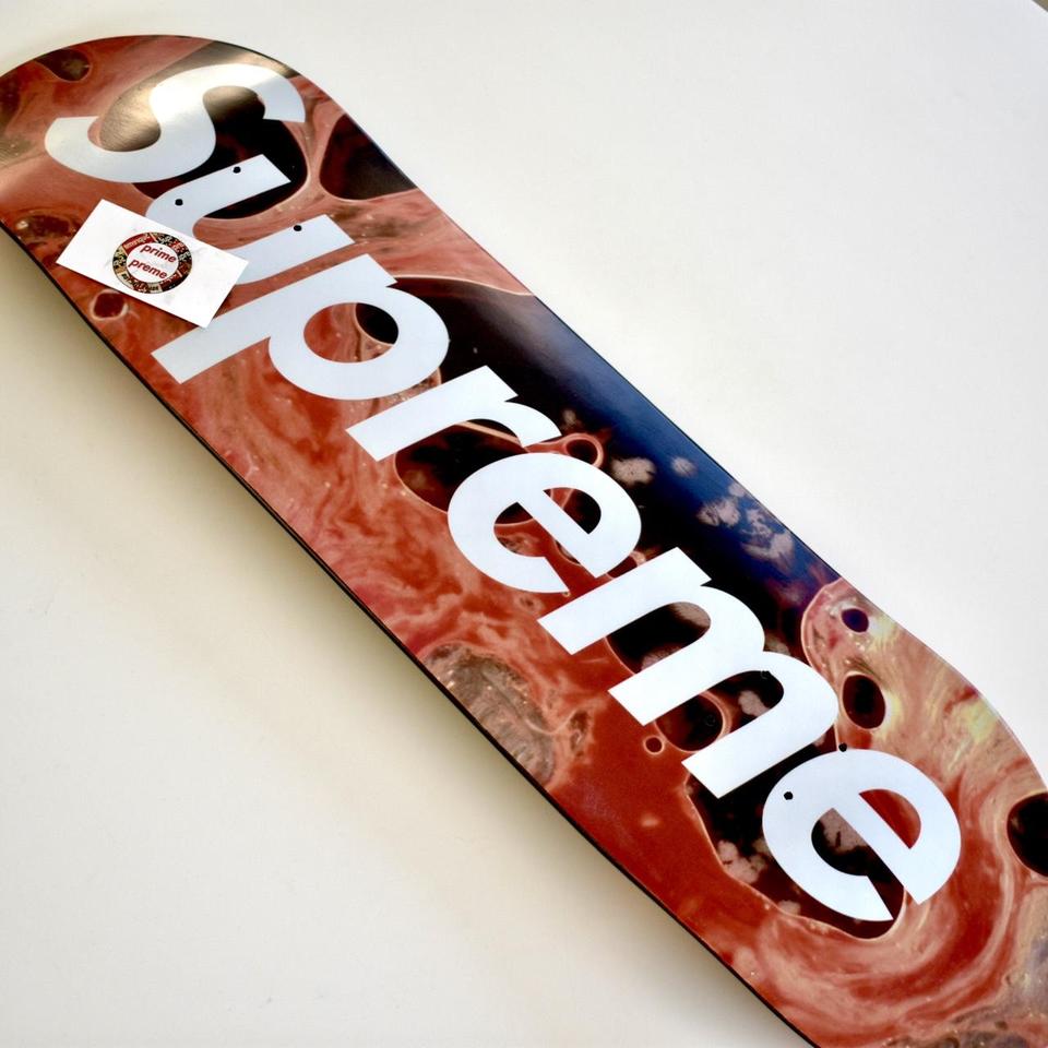 Supreme Blood and Semen Skateboard Deck    Release... - Depop