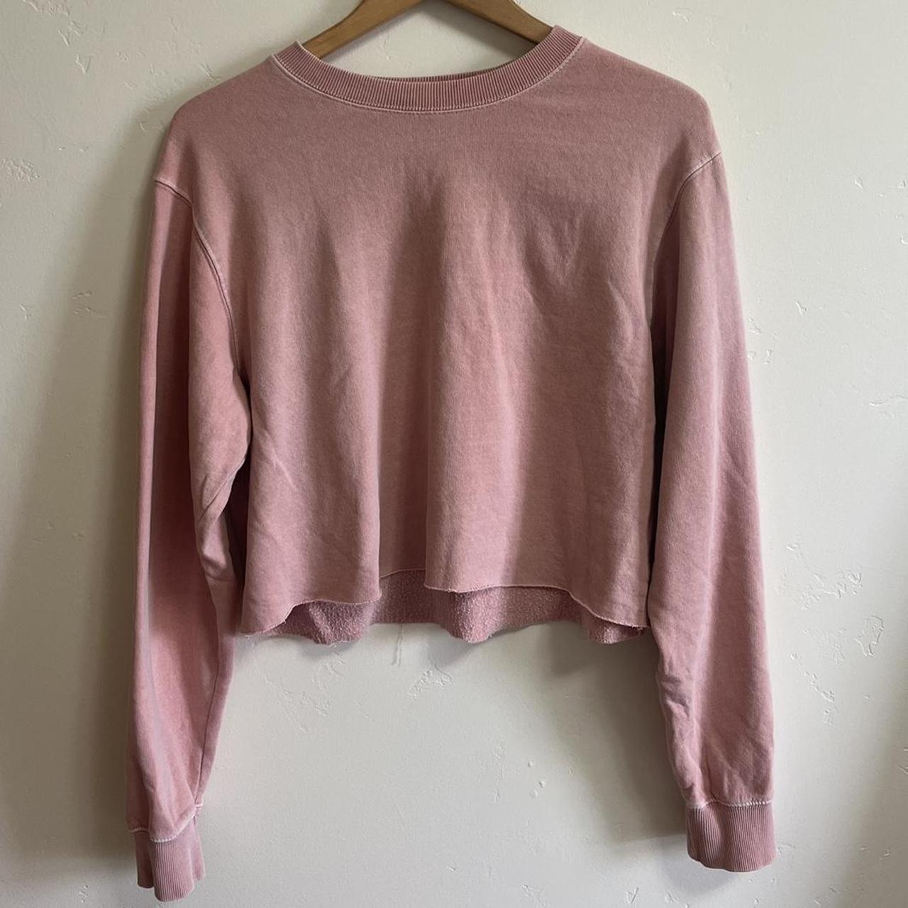 Brandy melville pink online sweatshirt