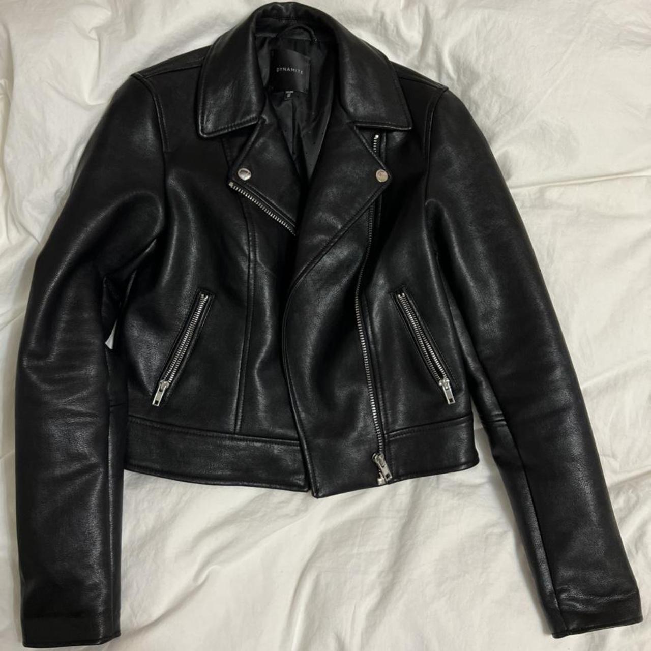 dynamite leather jacket